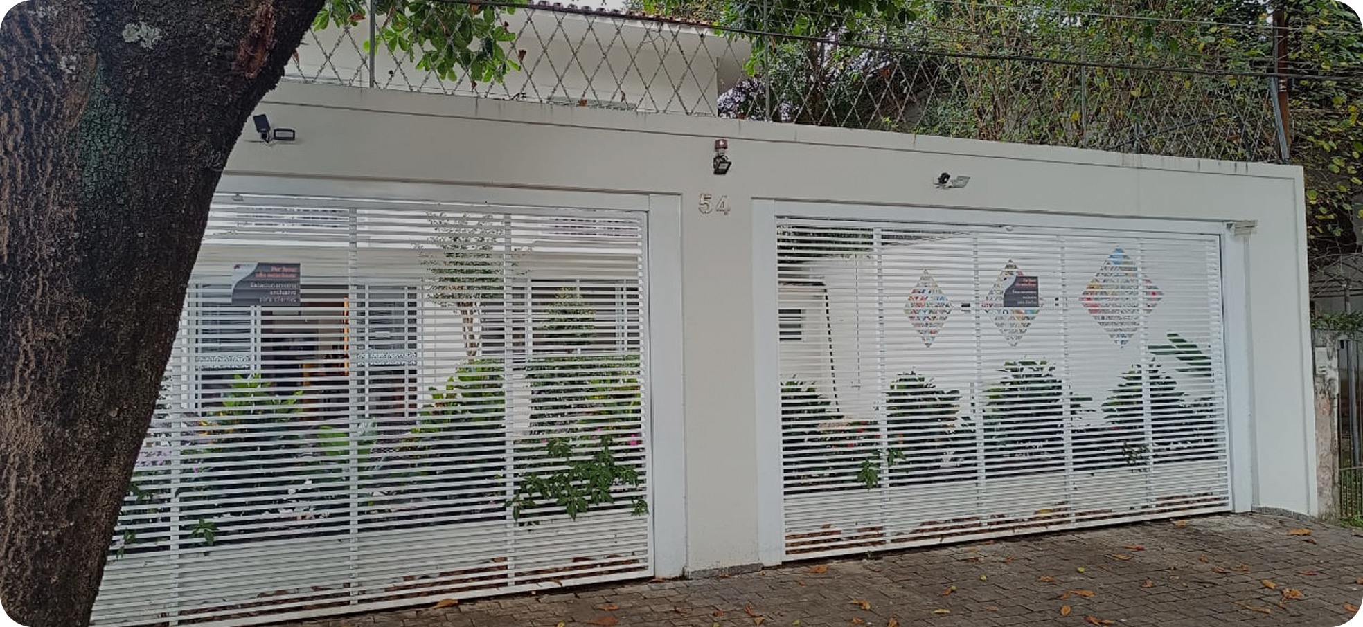 Fachada da Unidade 1 do D'Pádua Residencial