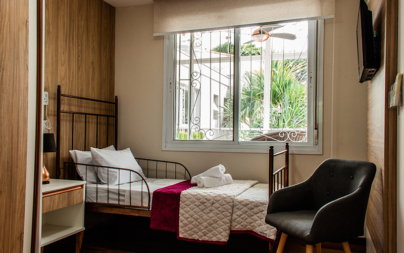Quarto privativo da Unidade 3