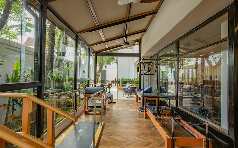Sala de fisioterapia da Unidade 4, vista 1