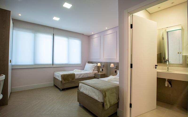 Quarto privativo da Unidade 4, vista 5